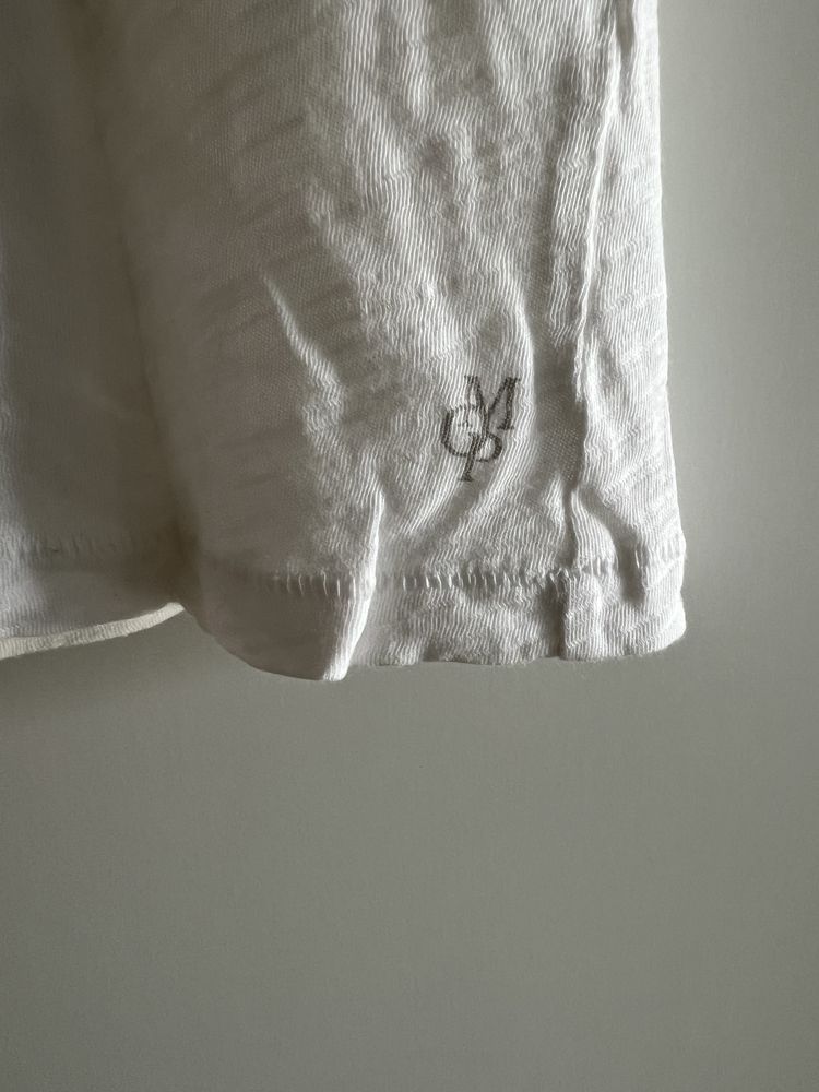 Tshirt Marc O'Polo truskawka bawełniany bluzka biała