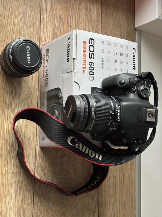 Canon EOS 600D plus EF 50 1.4 USM