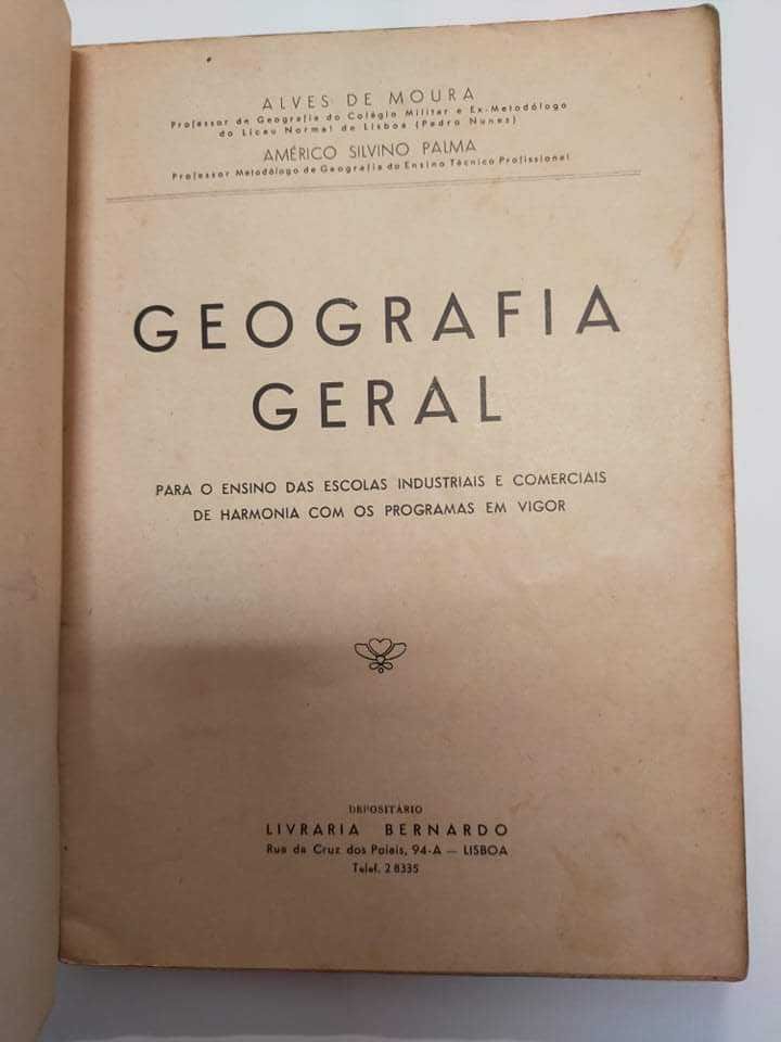 Geografia Geral, de Alves de Moura e Américo Silvino Palma