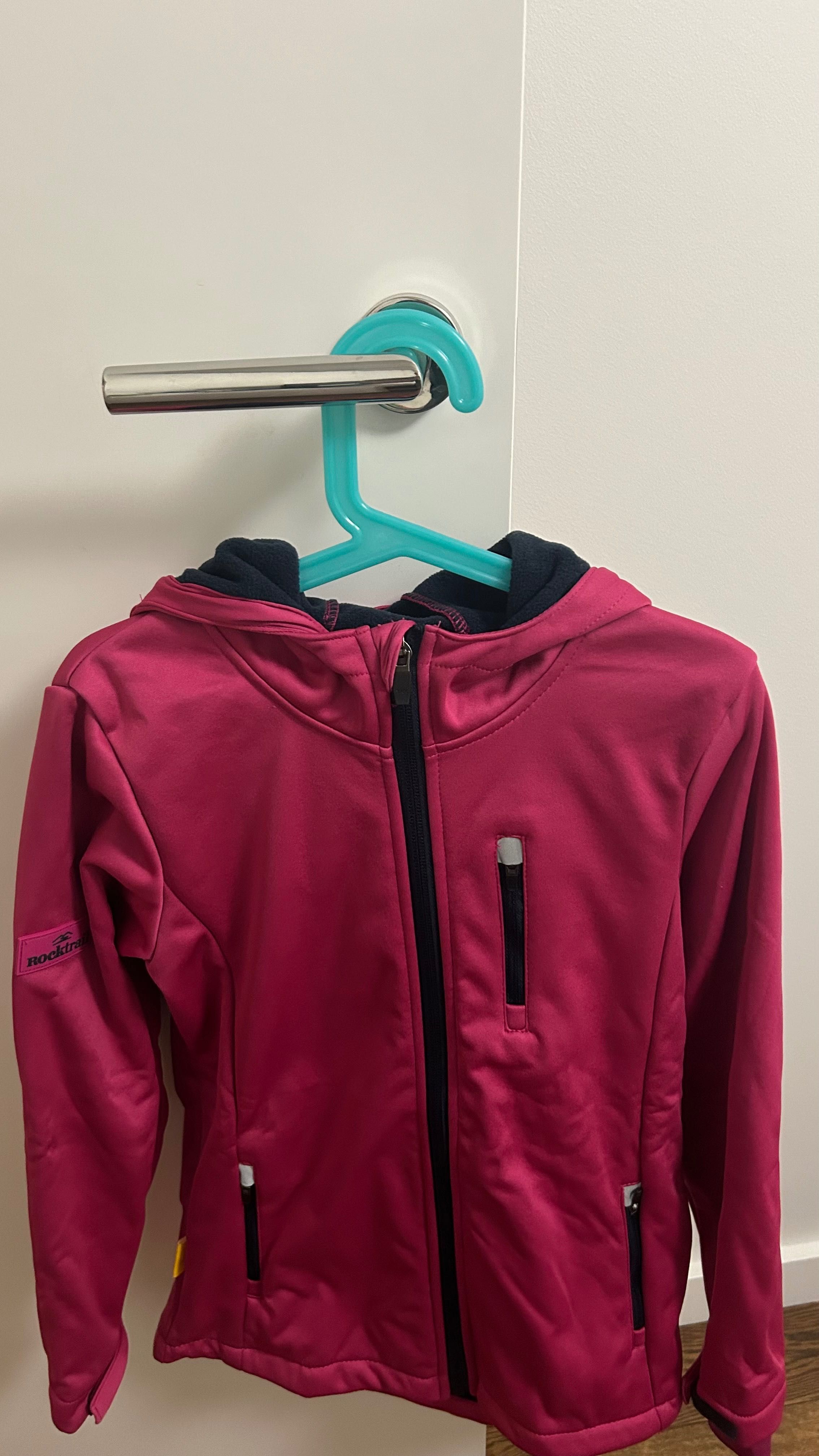 Kurtka przejściowa softshell Rocktrail nowa dziewczęca rozmiar 134/140