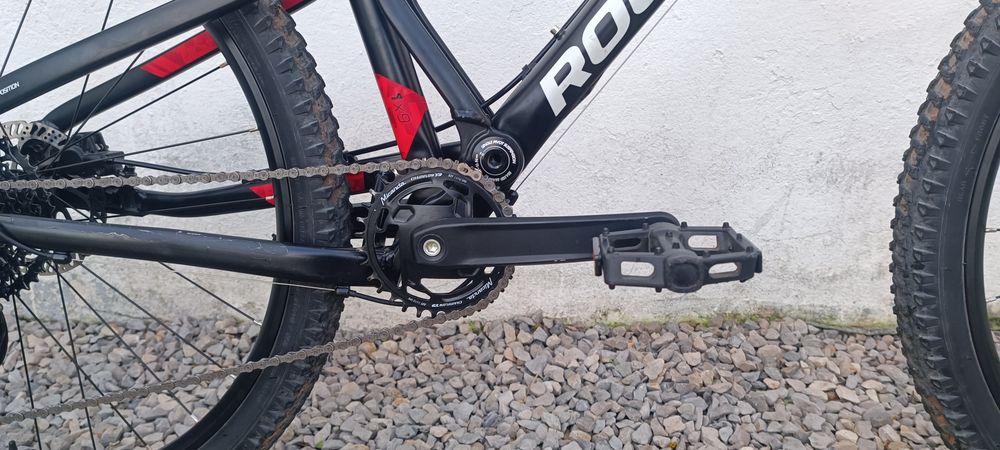 Bicicleta ROCKRIDER BTT ST 530 Preto/Vermelho 27,5"