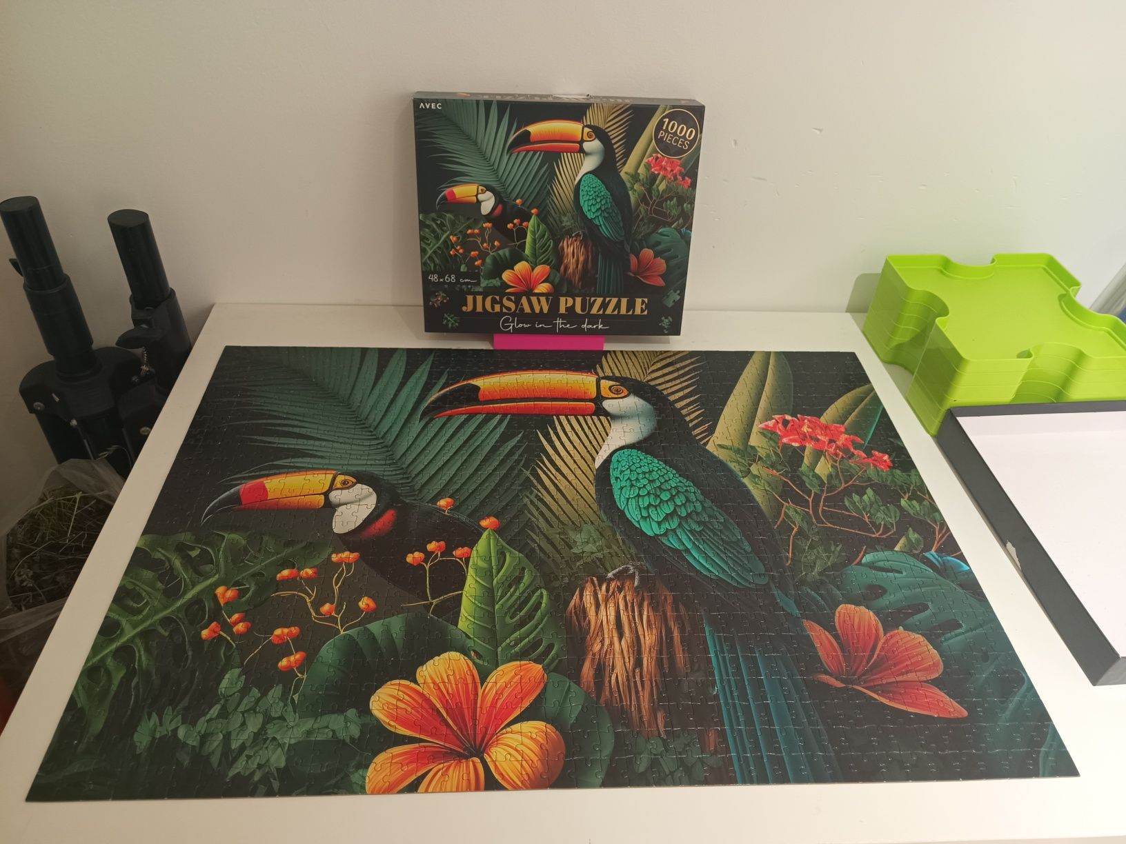 Puzzle, 4 pudełka