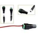 Gniazdo DC 5,5/2,1mm złączka żeńska CN-48 wtyczka (op. 100 sztuk)
