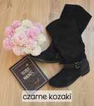 czarne kozaki 39