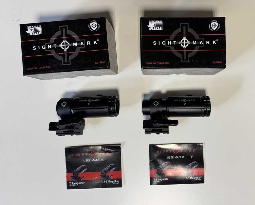 Магнифер Sightmark Т-5 5-ти кратный быстросъёмный  EOTech и Aimpoint