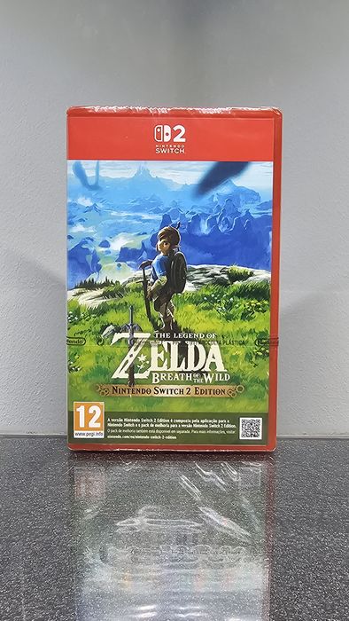 The Legend of Zelda Breath of the Wild Switch 2 SELADO Nintendo