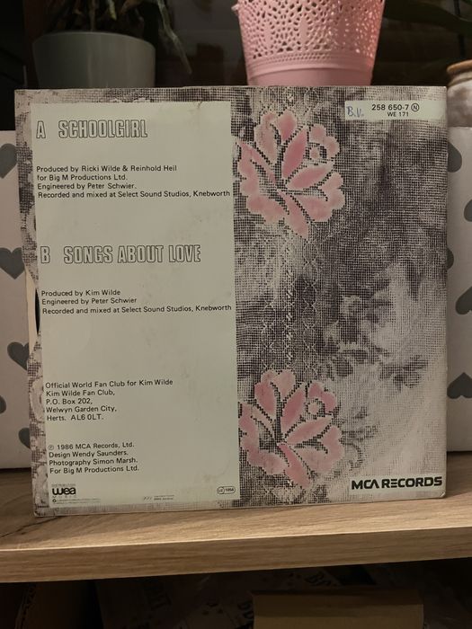 Kim Wilde, Schoolgirl, winyl 7”, EX