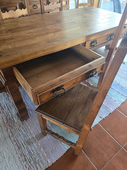 Mobilia sala Antiga  de Castanho velho