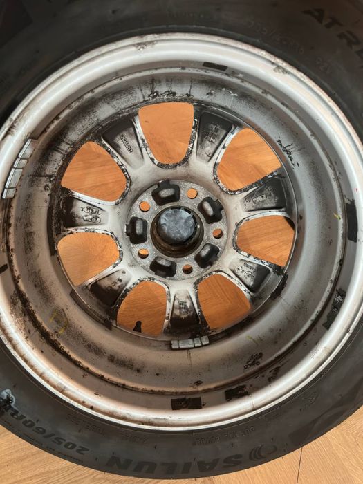 Диски колеса бмв e90/e87 с живой резиной лето