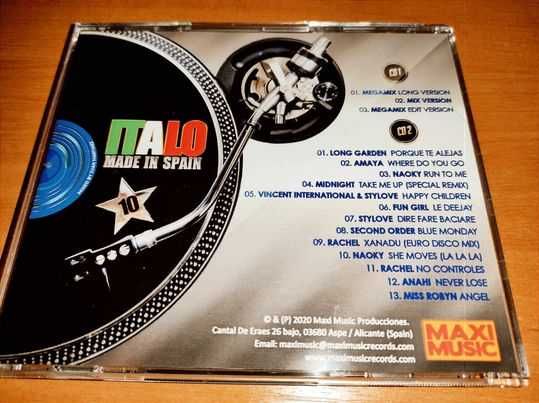 Italo Made In Spain Vol.10 (2 CD) (SPAIN)