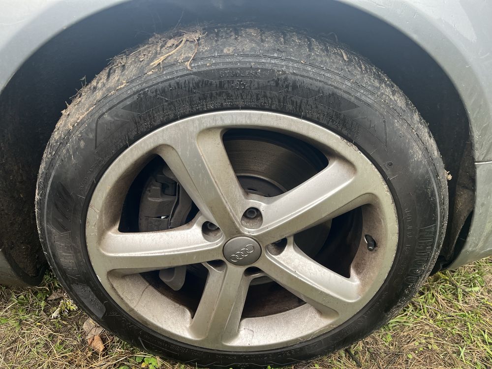AUDI A4 B5 B6 B7 A6 C4 C5 C6 A3 8P koła zimowe alufelgi opony 17 5x112