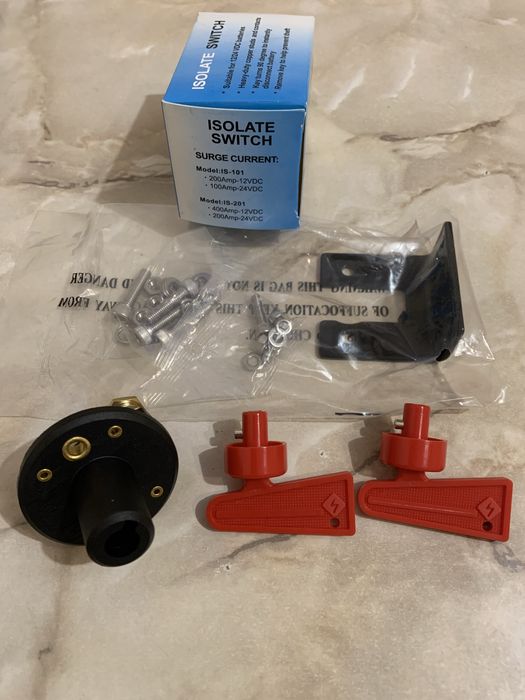 Вимикач маси 12/24V