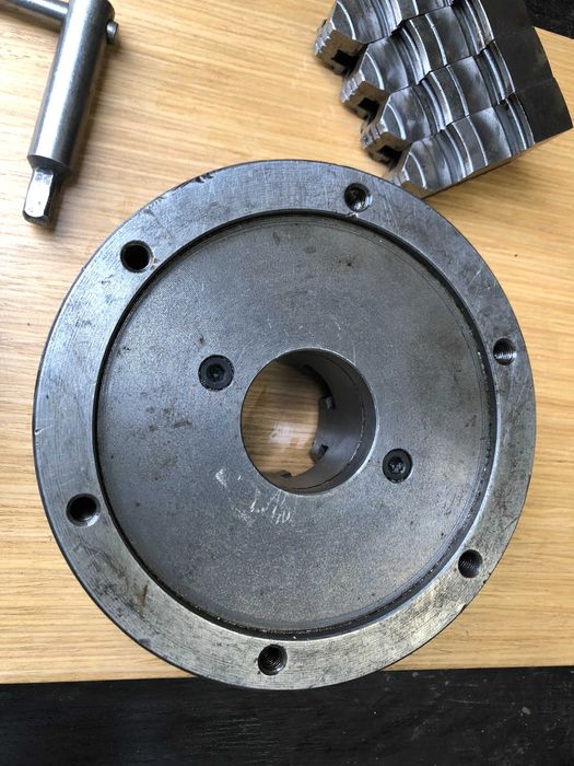 uchwyt tokarski fi 200 polski BISON jak nowy