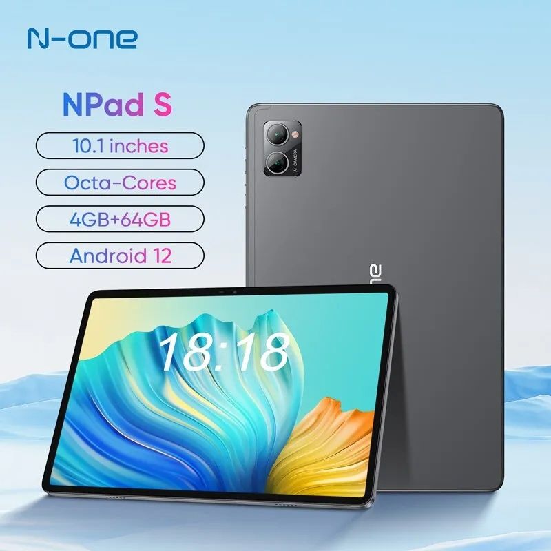 Планшет N-one N-Pad S 4/64GB 8-ядерний MTK8183 6600 mAh