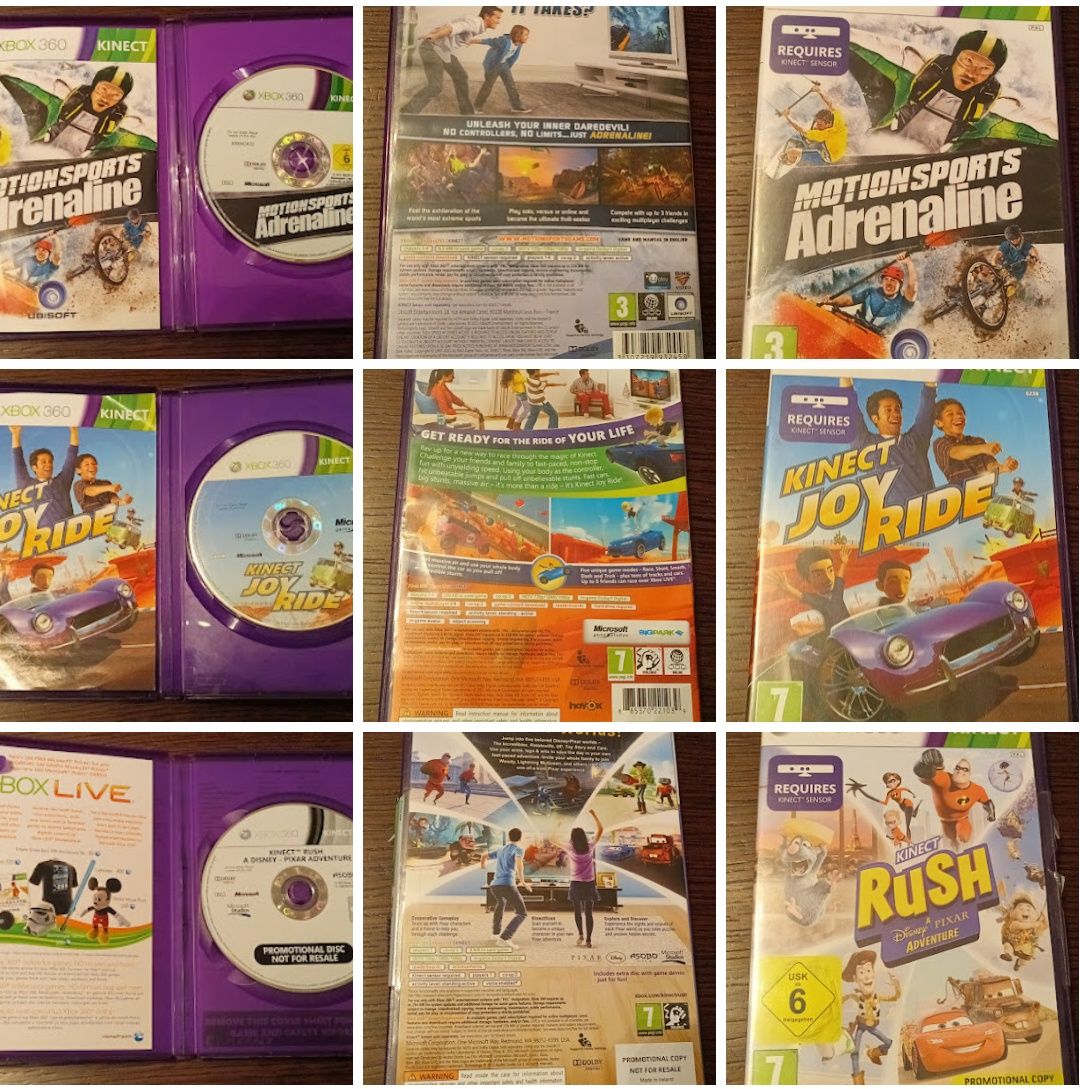 Gry Xbox 360 Kinect
