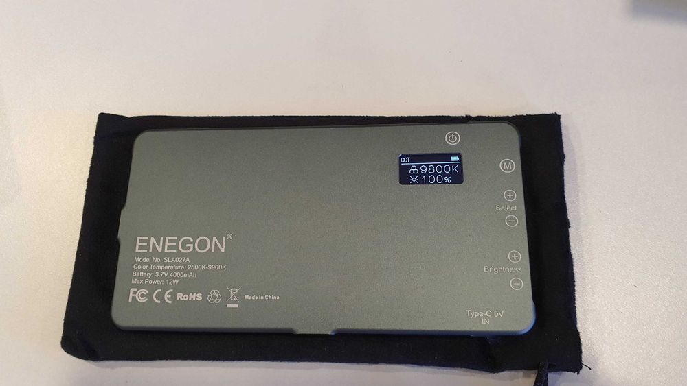 Luz estúdio LED  +  Tripé 190cm + Braço Articulado (NOVOS)