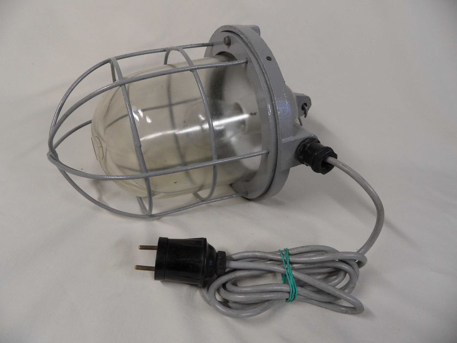 Stara lampa przemysłowa SOPOT