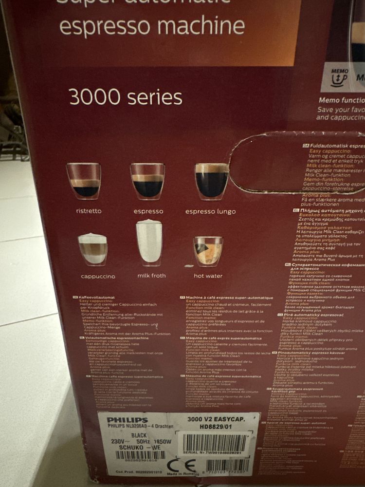 Philips Automatic Espresso Machine