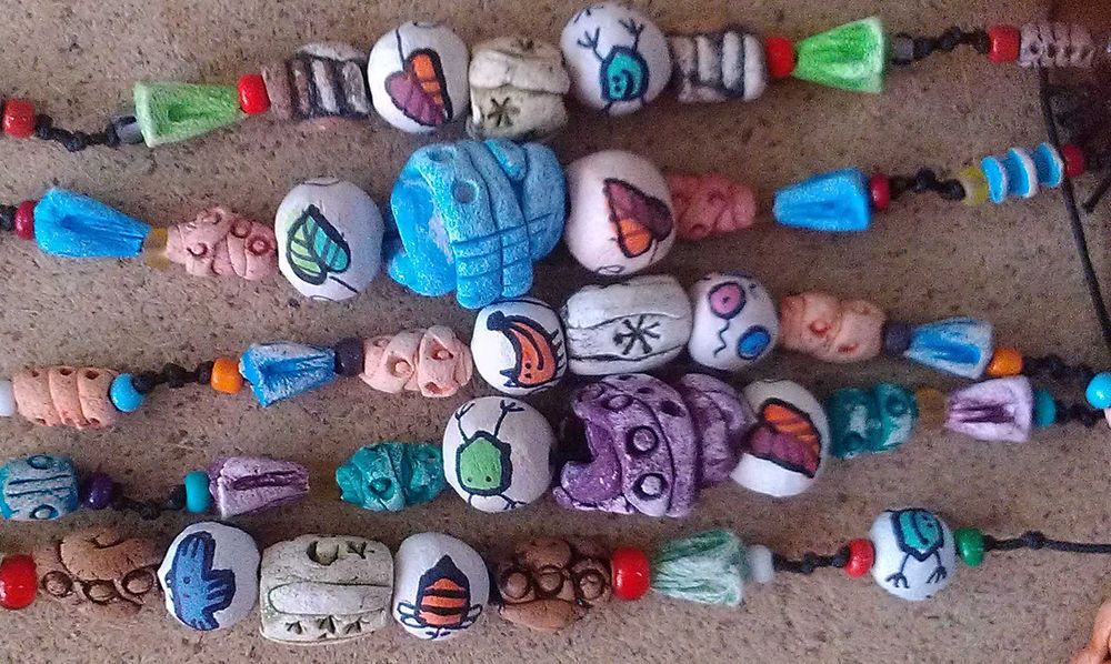 Керамічні браслети ручної роботи, handmade, Коти&Ангели