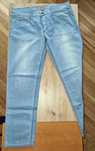Spodnie jasny jeans PAS 114cm W41/L34 BUGGY BAGGY