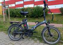 Rower elektryczny składany Jobobike, model SAM. Stan bardzo dobry