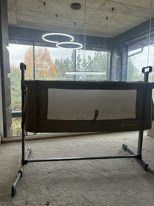 Łóżeczko dostawka Kinderkraft beż