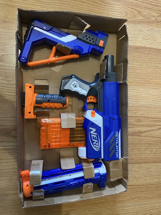 NERF Retaliator conjunto