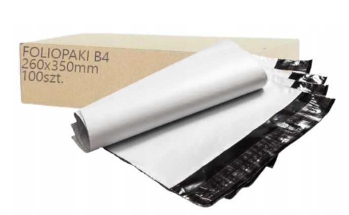 FOLIOPAKI Kurierskie B4 w rozm. 260x350 mm – 100 szt.