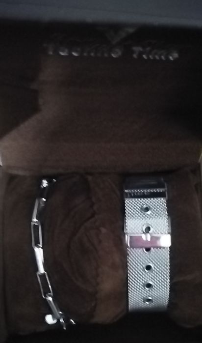 NOVO Conjunto Madrinha Relógio e Pulseira