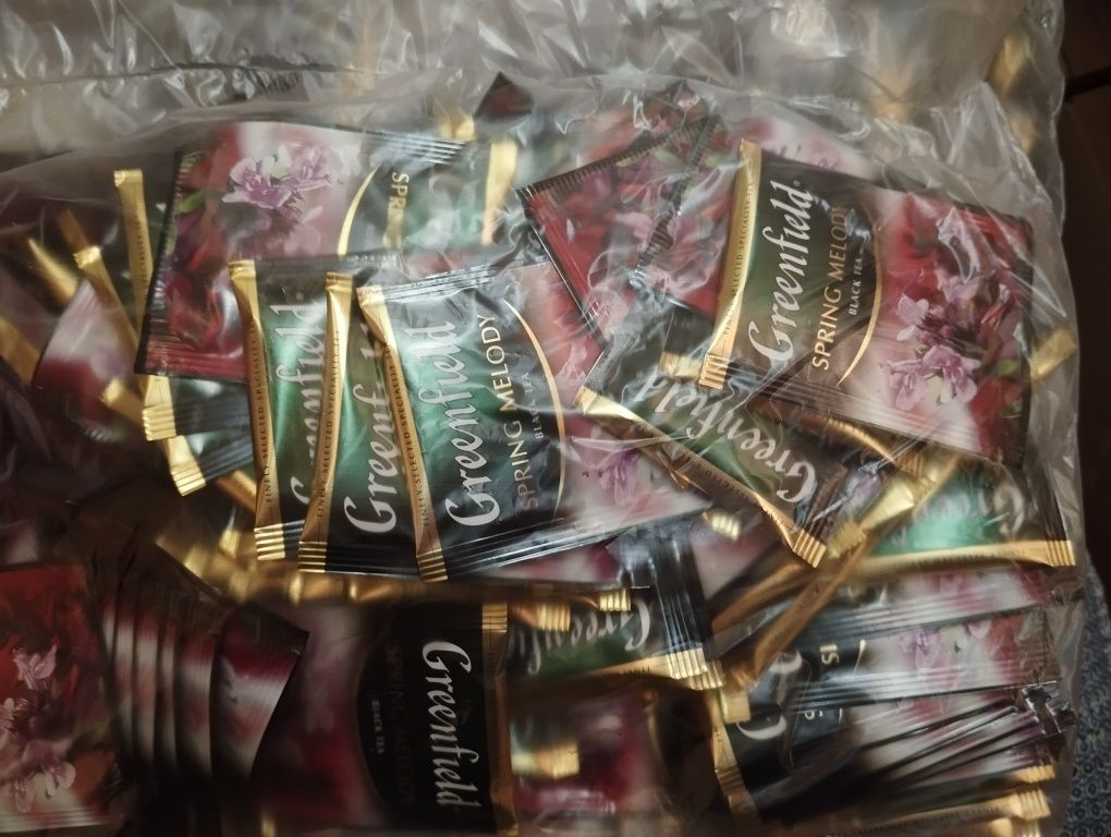Чай Гринфилд 100 пакетов ( мягкая упаковка)
