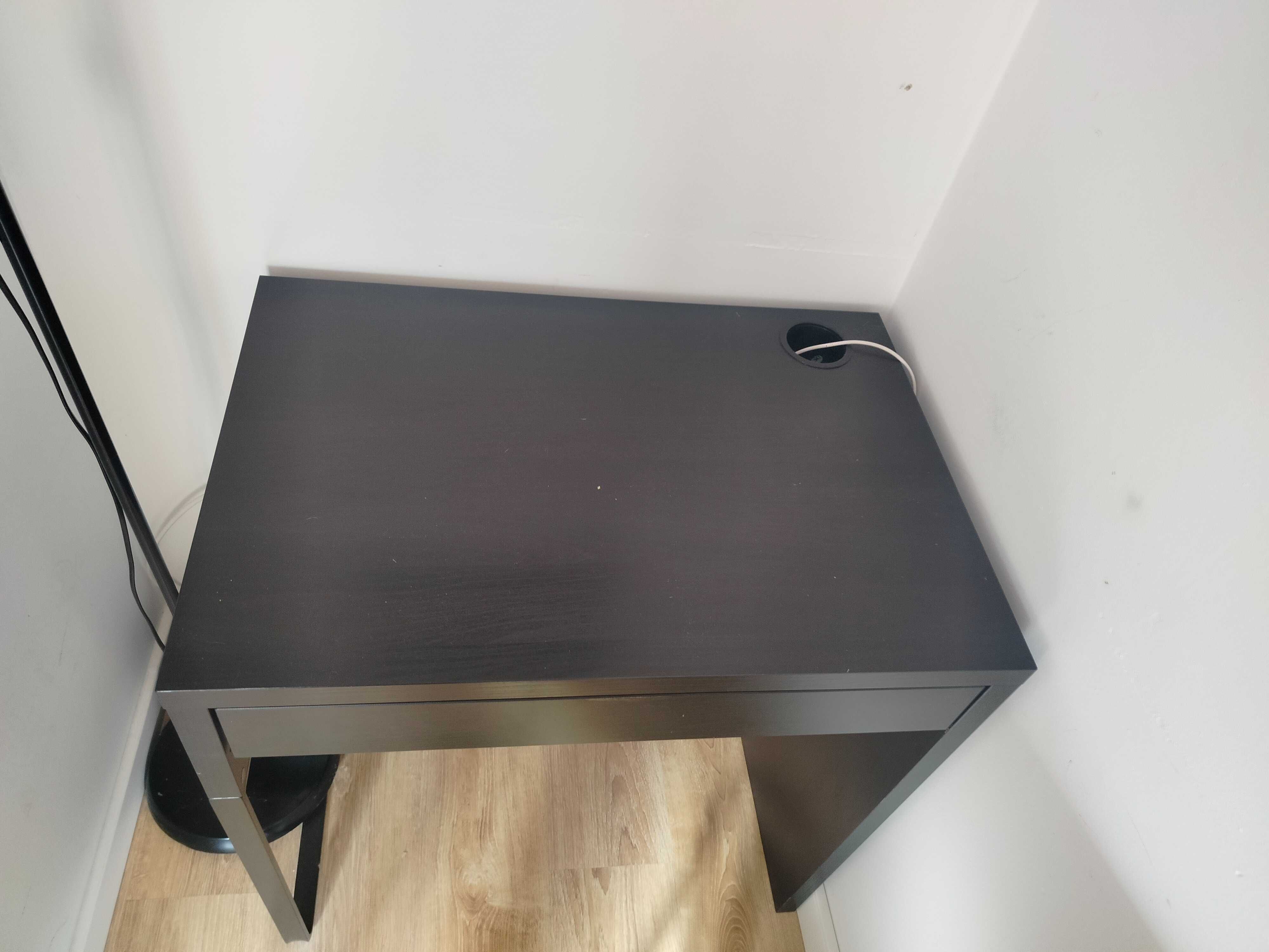 Biurko czarne + krzesło