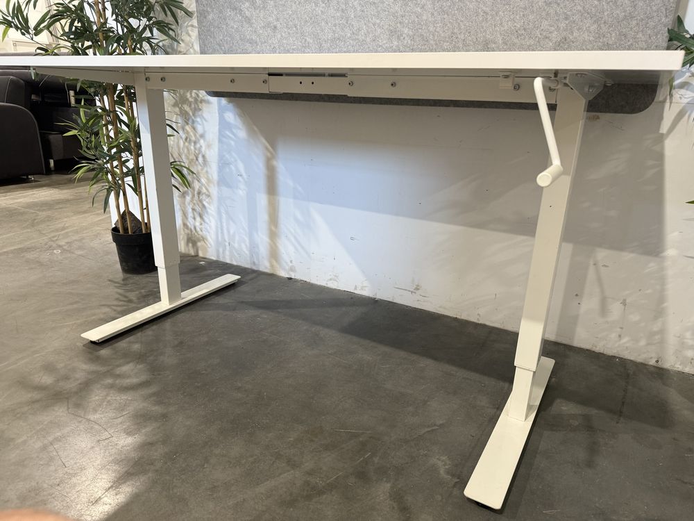 Fajne regulowane biurko Ikea Skarsta 160x80 super stan wysyłka