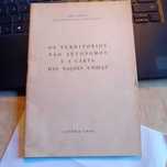 José H. Saraiva, Os territorios Não autonomos