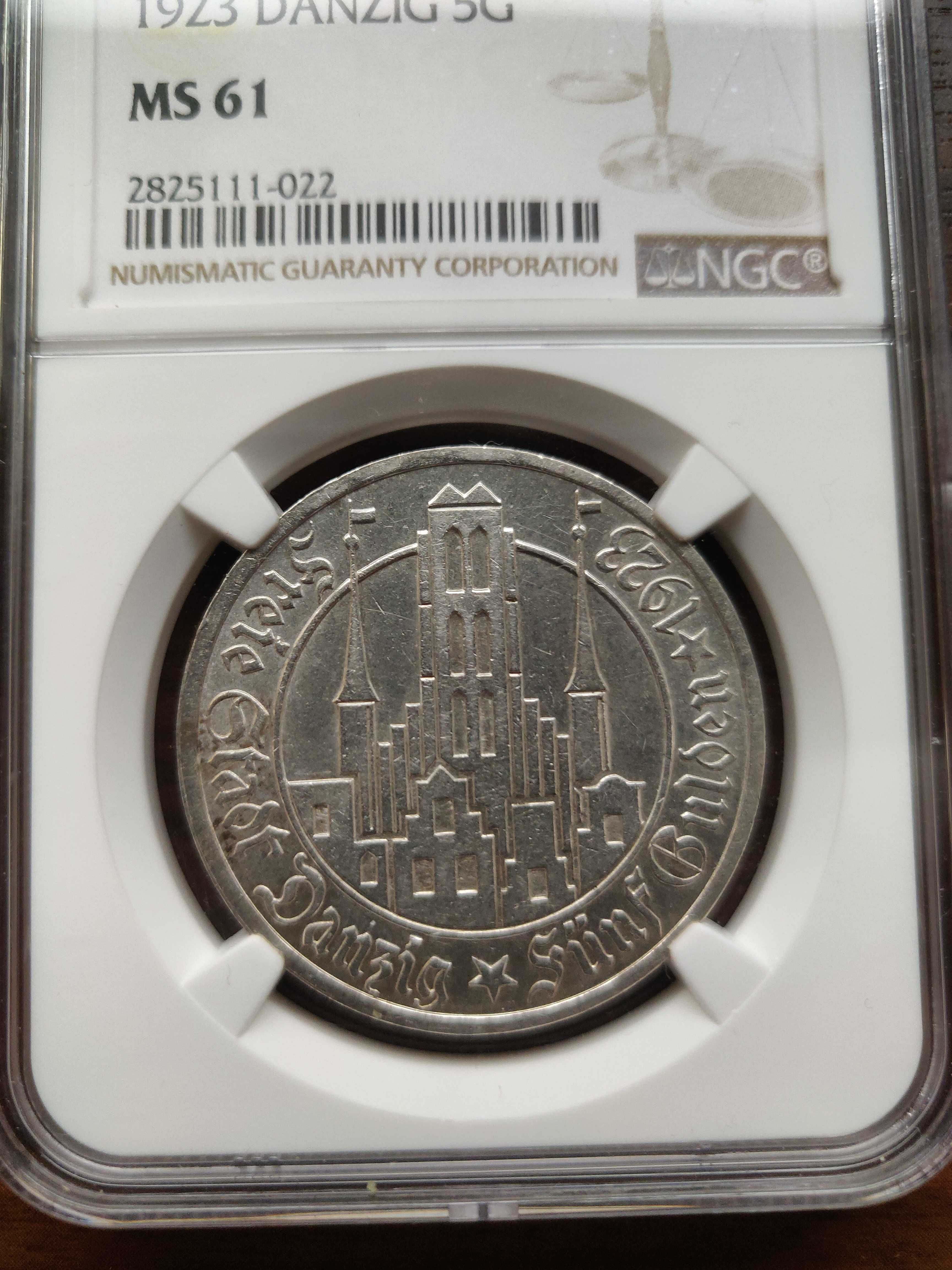 5 Guldenów WMG NGC