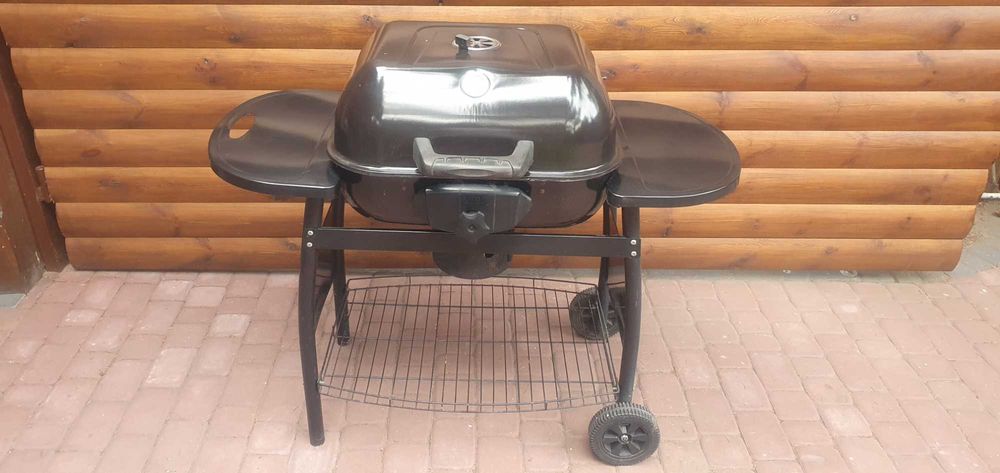 Grill ogrodowy duży weglowy