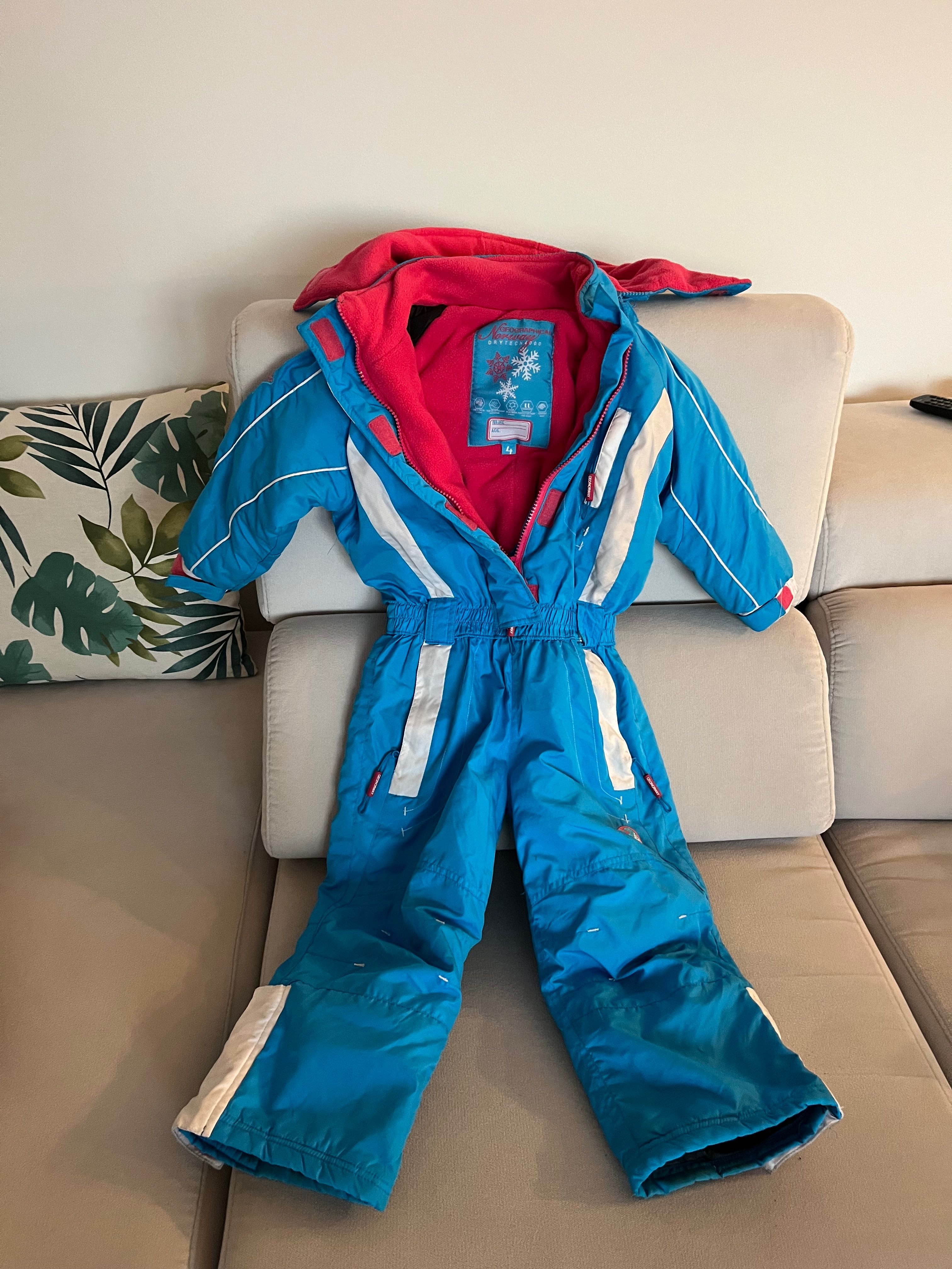 Fato de neve ou ski para menina da Geographical Norway