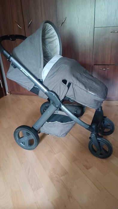 Прогулянкова коляска X-lander сіра.Сумка.Конверт.Термопідстананник.Дощ