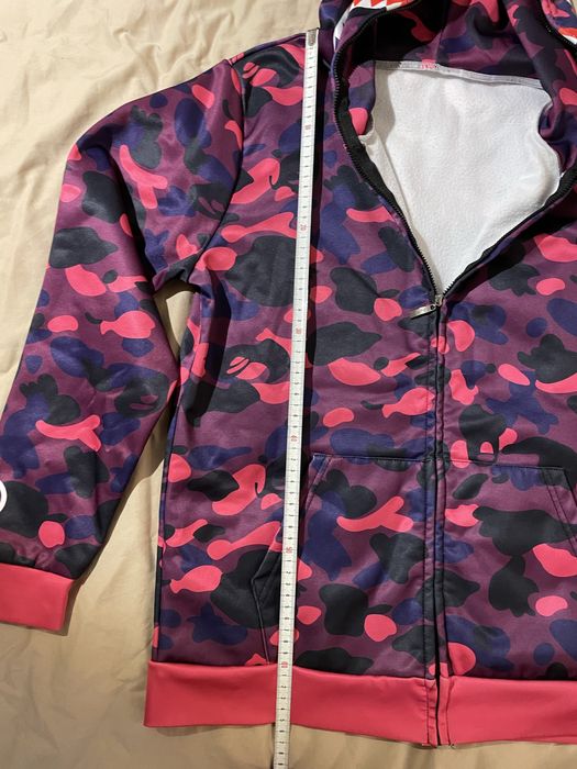 Bluza z kapturem z pelnym zamkiem shark monster jak WGM