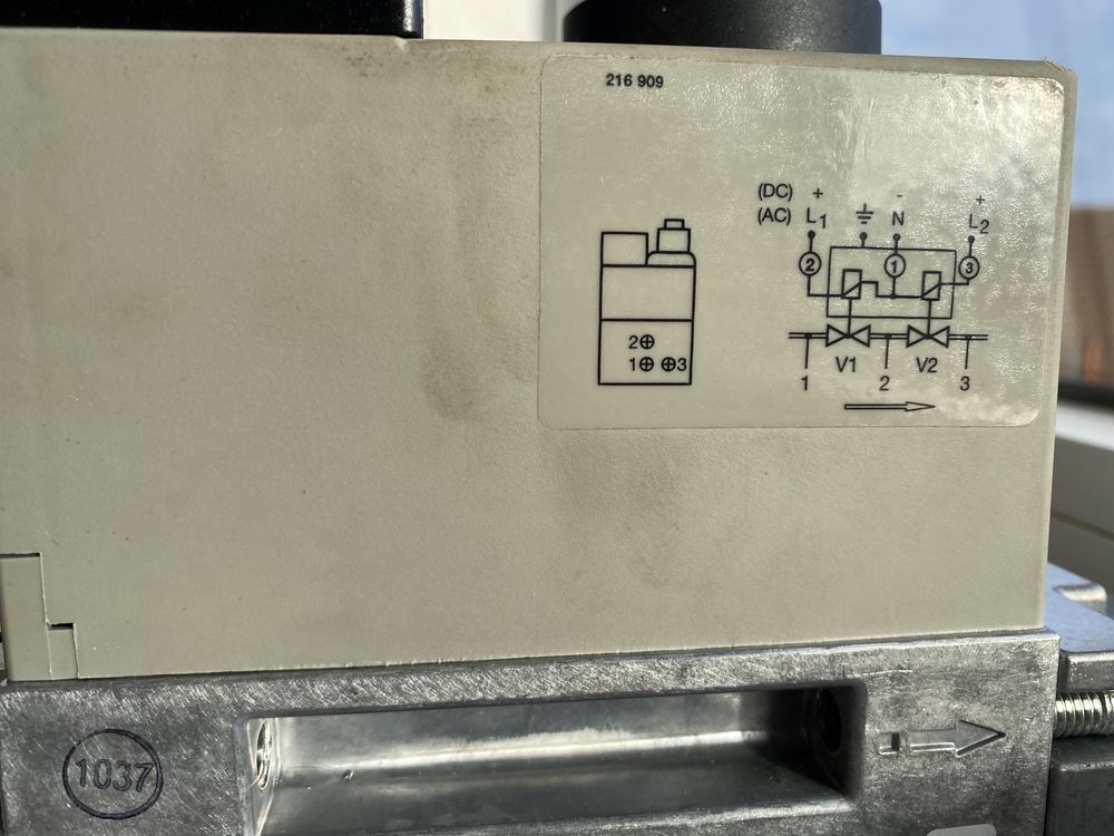 Двойной электромагнитный клапан Dungs DMV-D512/11