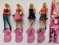 Серия киндер сюрприз Барби Barbie Fashionistas (2012) TR131 - 134