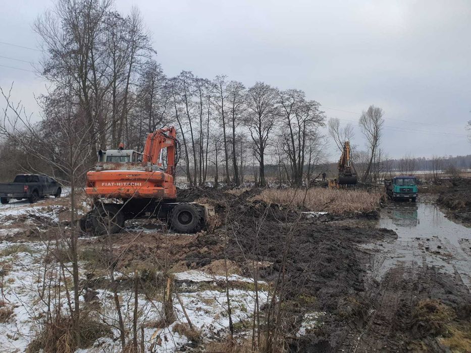 Staw, kopanie, czyszczenie