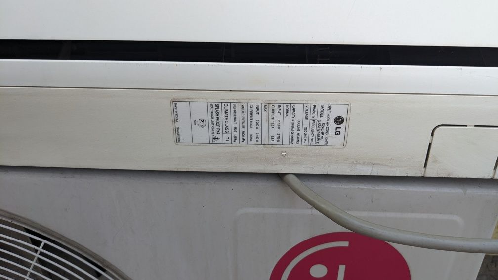 Кондиціонер LG S24LHP кондеционер кондиционер