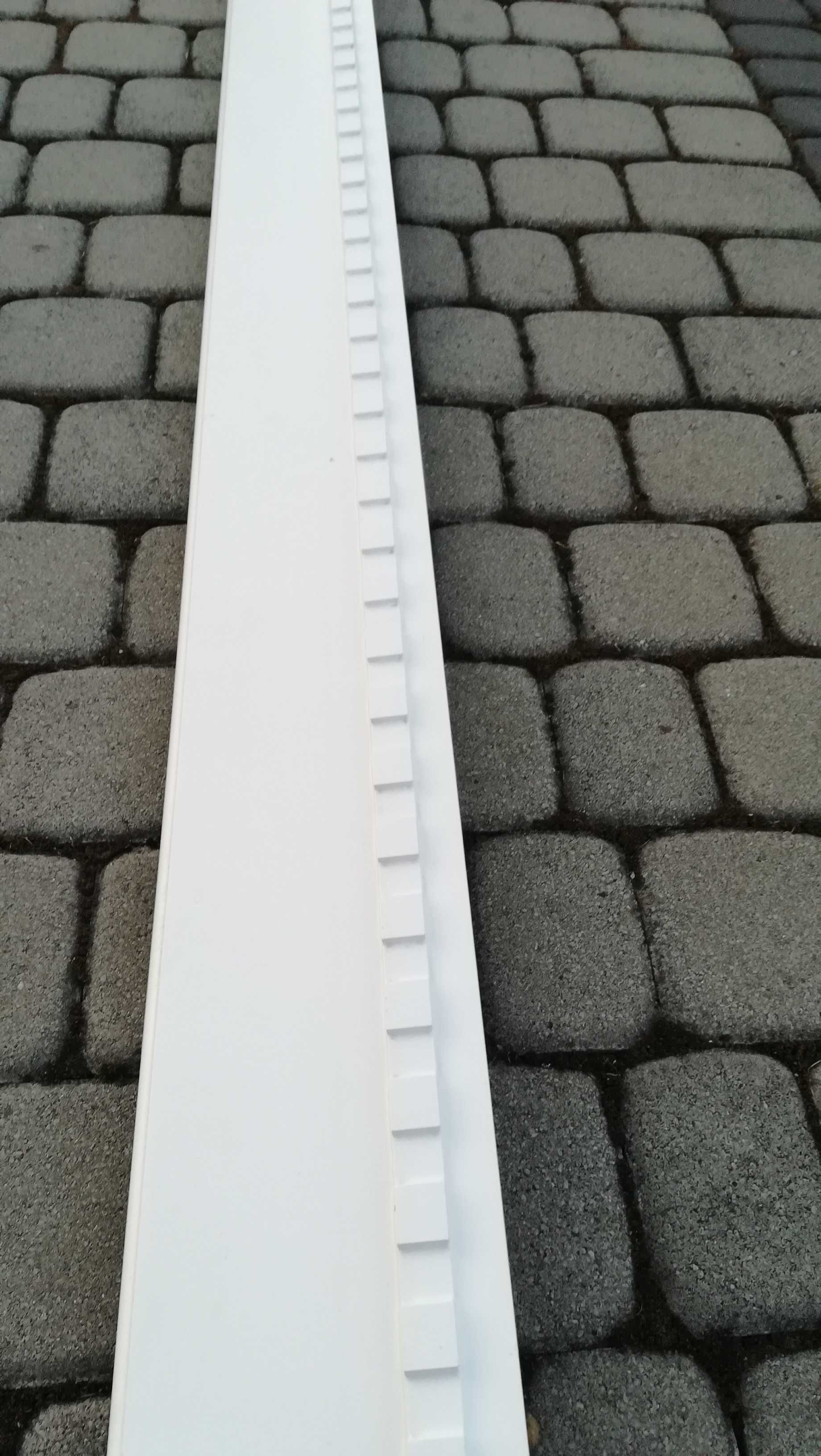 LISTWA meblowa dekoracyjna biała tłoczona MDF 250cm - 4 szt.