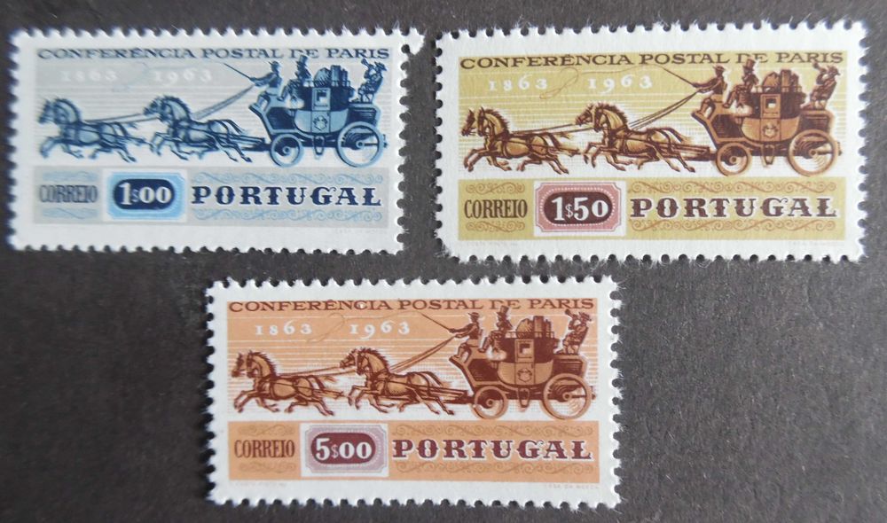 Selos Portugal 1963- Conferencia Postal SOBERBOS