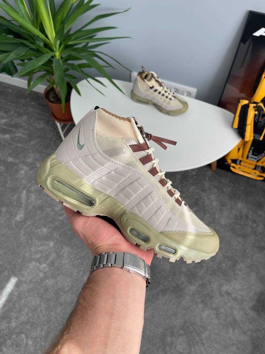 Кросівки Nike Air Max 95 Sneakerboot Beige / кроси Найк Аір Макс 95