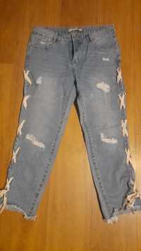 Spodnie jeans boyfrend roz xl