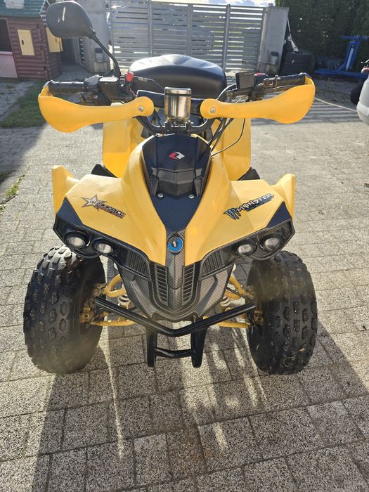 Quad 125 biegi 3+1, duża rama XL koła 8cali