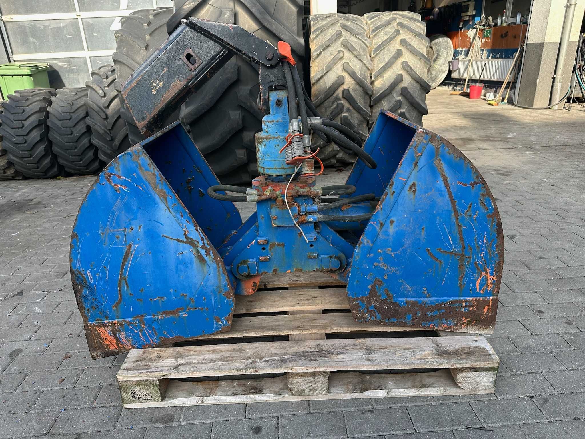 ŁYŻKA CHWYTAK Hydrauliczny Obrotowy CZERPAK Rotator do Koparki 50x50