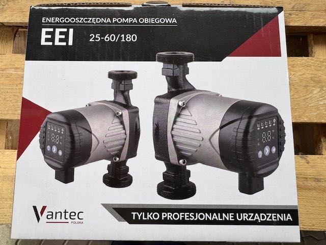 Pompa obiegowa Vantec EEI 25-60/180 + śrubunki