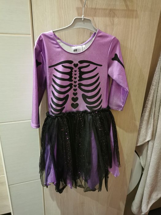 122 128 sukienka na bal kosciotrup andrzejki karnawal